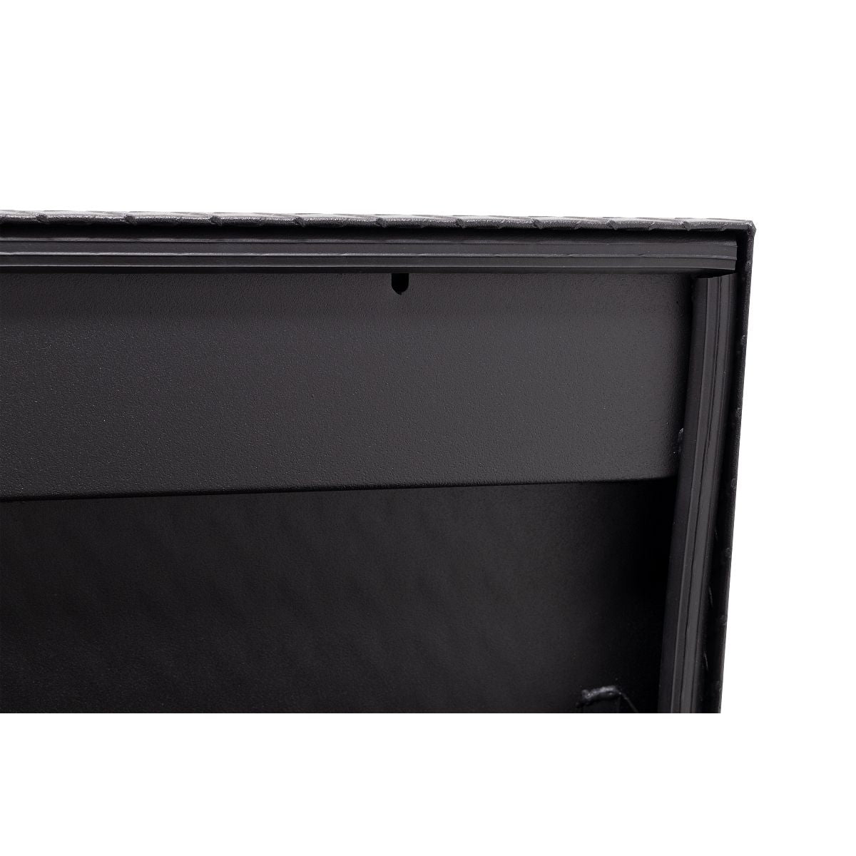 Weather Guard Side Mount Tool Box 56x17x13 Textured Matte Black Aluminum Low Profile Model 178-52-04