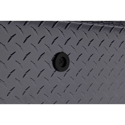 Weather Guard Side Mount Tool Box 56x17x13 Gun Metal Gray Aluminum Low Profile Model 178-6-04