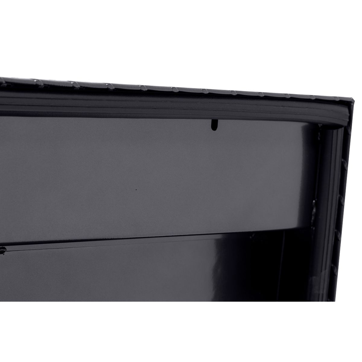 Weather Guard Side Mount Tool Box 56x17x13 Gun Metal Gray Aluminum Low Profile Model 178-6-04