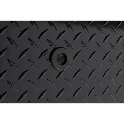 Weather Guard Side Mount Tool Box 41x17x13 Gloss Black Aluminum Low Profile Model 180-5-04