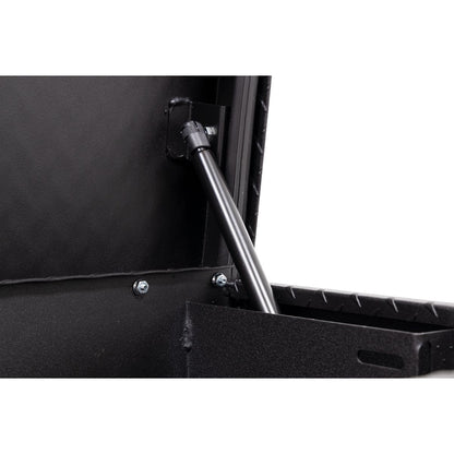 Weather Guard Side Mount Tool Box 41x17x13 Textured Matte Black Aluminum Low Profile Model 180-52-04