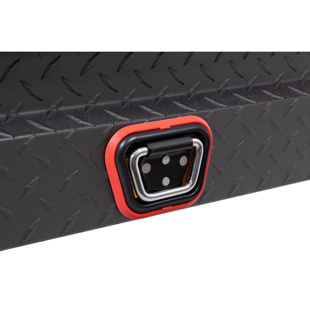 Weather Guard Side Mount Tool Box 41x17x13 Textured Matte Black Aluminum Low Profile Model 180-52-04