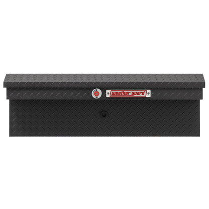 Weather Guard Side Mount Tool Box 41x17x13 Textured Matte Black Aluminum Low Profile Model 180-52-04