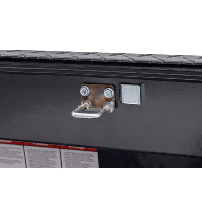 Weather Guard Side Mount Tool Box 41x17x13 Gun Metal Gray Aluminum Low Profile Model 180-6-04