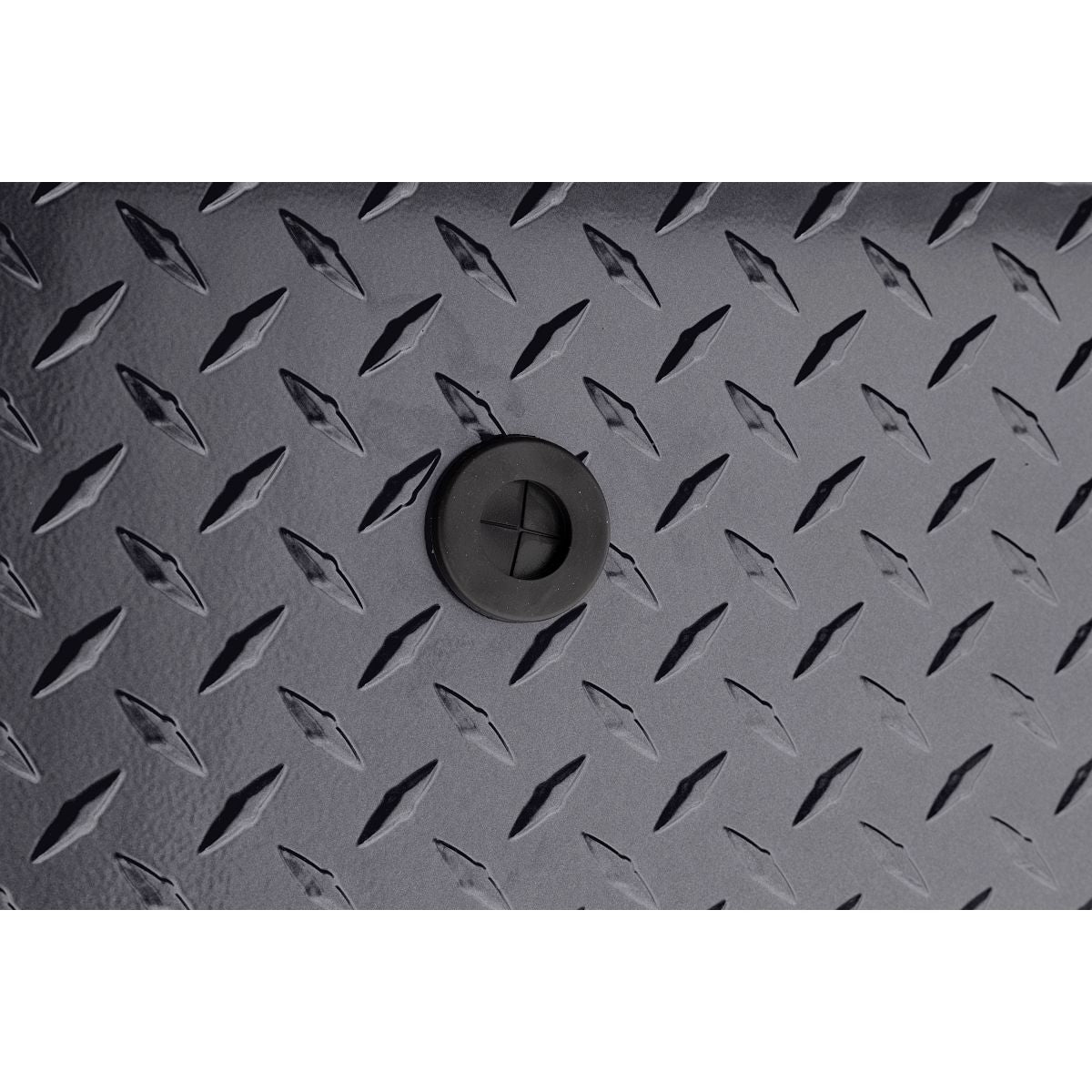 Weather Guard Side Mount Tool Box 41x17x13 Gun Metal Gray Aluminum Low Profile Model 180-6-04