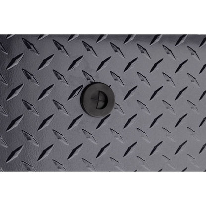 Weather Guard Side Mount Tool Box 41x17x13 Gun Metal Gray Aluminum Low Profile Model 180-6-04