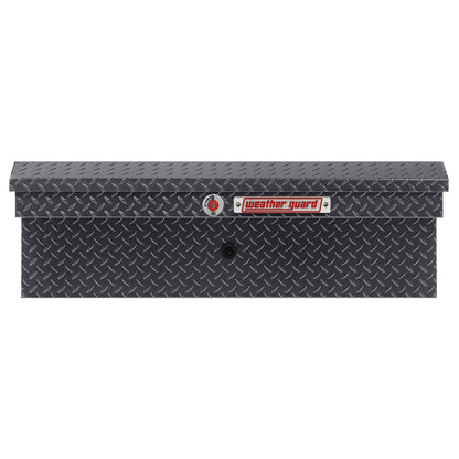 Weather Guard Side Mount Tool Box 41x17x13 Gun Metal Gray Aluminum Low Profile Model 180-6-04