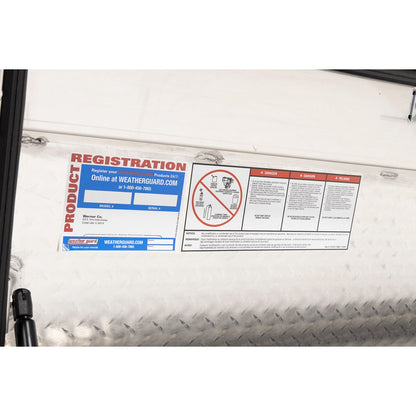 Weather Guard Side Mount Tool Box 41x17x13 Aluminum Standard Model 184-0-04