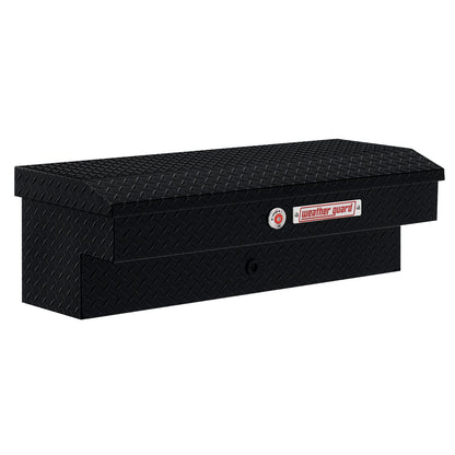 Weather Guard Side Mount Tool Box 41x17x13 Gloss Black Aluminum Standard Model 184-5-04