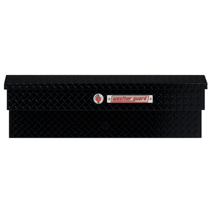 Weather Guard Side Mount Tool Box 41x17x13 Gloss Black Aluminum Standard Model 184-5-04