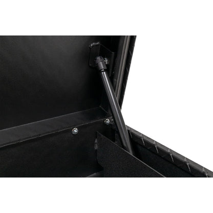 Weather Guard Side Mount Tool Box 41x17x13 Textured Matte Black Aluminum Standard Model 184-52-04