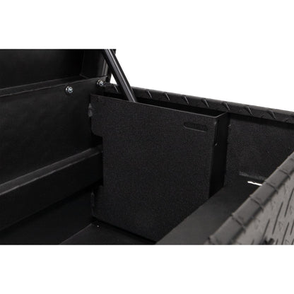 Weather Guard Side Mount Tool Box 41x17x13 Textured Matte Black Aluminum Standard Model 184-52-04