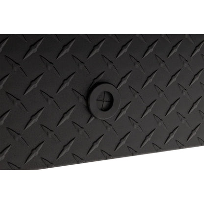 Weather Guard Side Mount Tool Box 41x17x13 Textured Matte Black Aluminum Standard Model 184-52-04