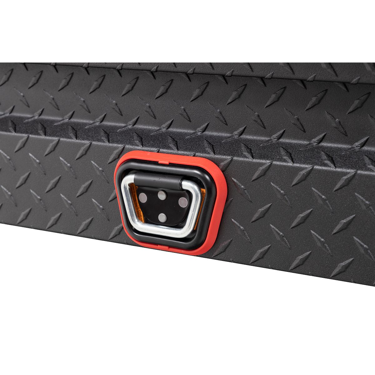 Weather Guard Side Mount Tool Box 41x17x13 Textured Matte Black Aluminum Standard Model 184-52-04