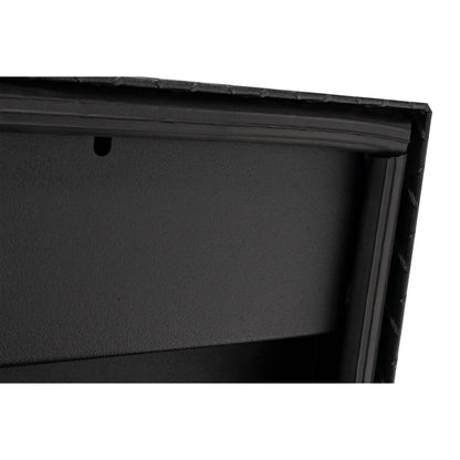 Weather Guard Side Mount Tool Box 41x17x13 Textured Matte Black Aluminum Standard Model 184-52-04