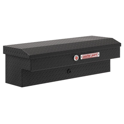 Weather Guard Side Mount Tool Box 41x17x13 Textured Matte Black Aluminum Standard Model 184-52-04