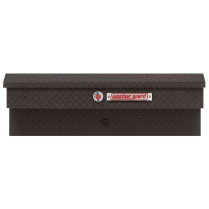 Weather Guard Side Mount Tool Box 41x17x13 Textured Matte Black Aluminum Standard Model 184-52-04
