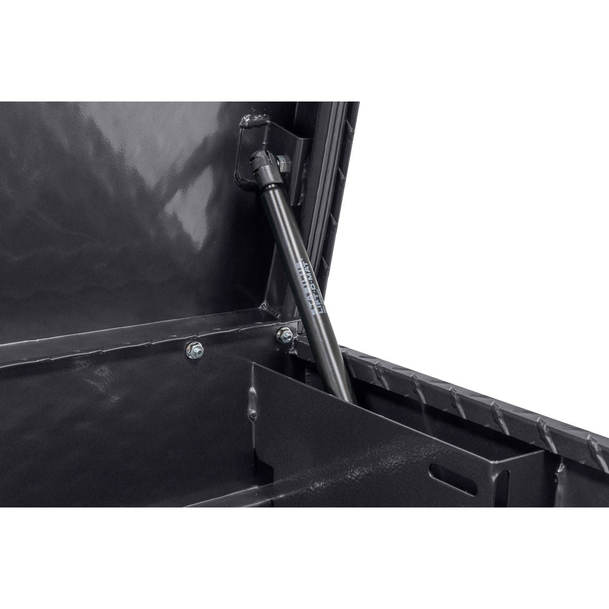 Weather Guard Side Mount Tool Box 41x17x13 Gun Metal Gray Aluminum Standard Model 184-6-04
