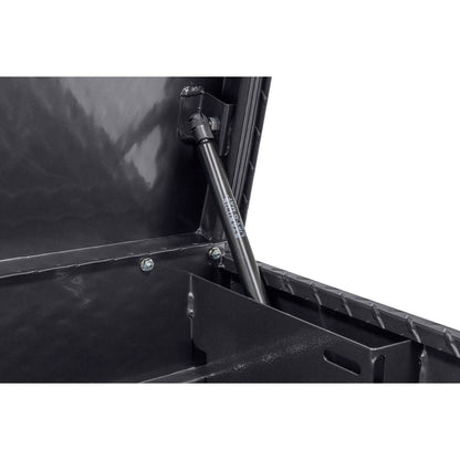Weather Guard Side Mount Tool Box 41x17x13 Gun Metal Gray Aluminum Standard Model 184-6-04