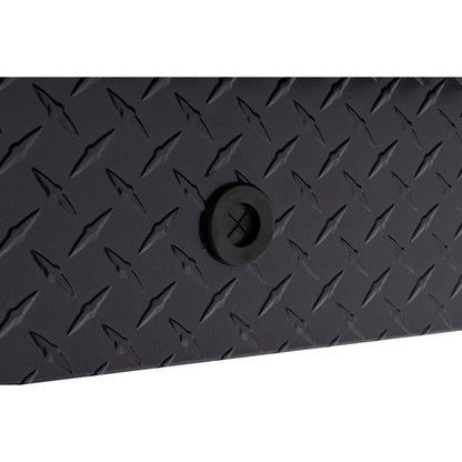 Weather Guard Side Mount Tool Box 41x17x13 Gun Metal Gray Aluminum Standard Model 184-6-04