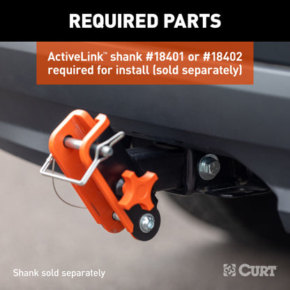 CURT ActiveLink Ball Mount, 2" Ball, 3,500 lbs. GTW - 18416