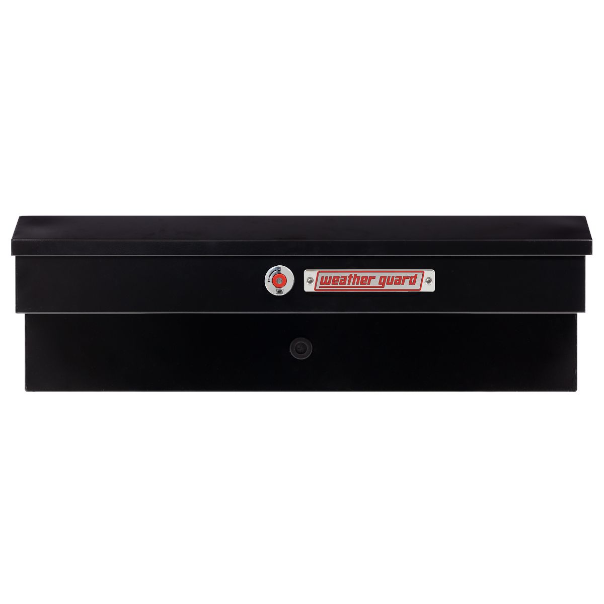 Weather Guard Side Mount Tool Box 41x17x13 Gloss Black Steel Standard Model 185-5-04