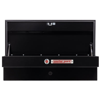 Weather Guard Side Mount Tool Box 41x17x13 Gloss Black Steel Standard Model 185-5-04