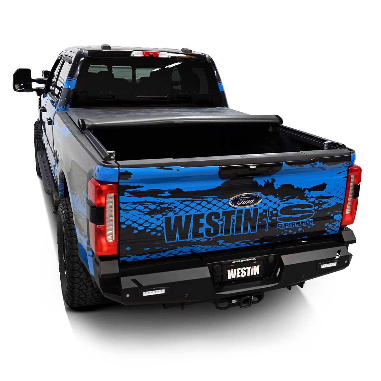 Westin Soft Roll-Up Tonneau Cover for Ford Super Duty (2017-2026) - 19-11005
