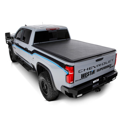Westin Soft Roll-Up Tonneau Cover for Chevrolet Silverado / GMC Sierra trucks (2020-2026) - 19-13995