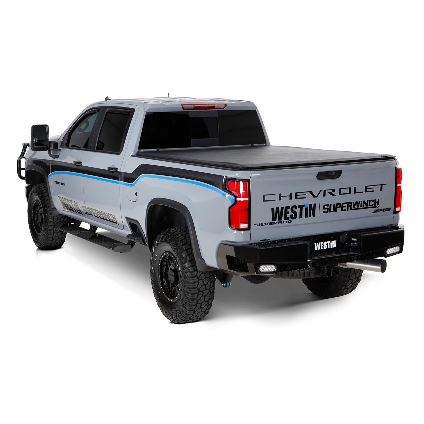 Westin Soft Roll-Up Tonneau Cover for Chevrolet Silverado / GMC Sierra trucks (2020-2026) - 19-13995