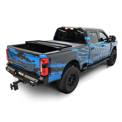 Westin Soft Tri-Fold Tonneau Cover for Ford Super Duty (2017-2026) - 19-21005