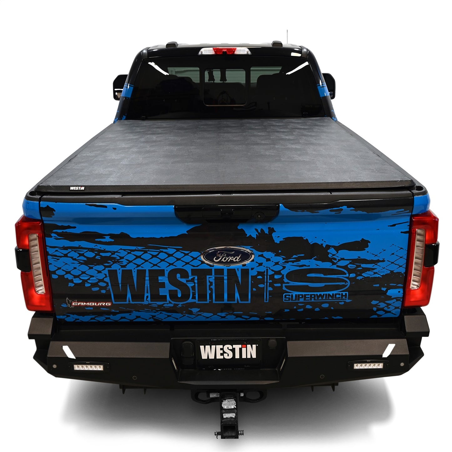 Westin Soft Tri-Fold Tonneau Cover for Ford Super Duty (2017-2026) - 19-21005