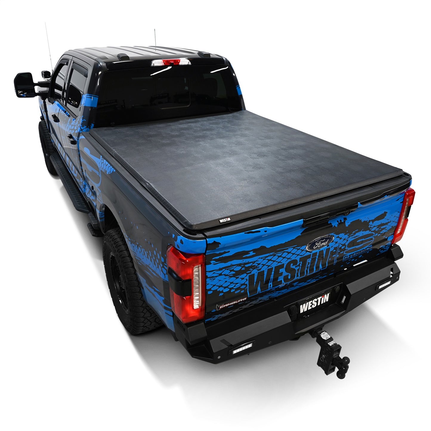 Westin Soft Tri-Fold Tonneau Cover for Ford Super Duty (2017-2026) - 19-21005