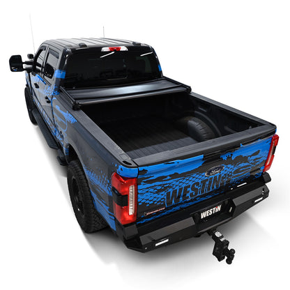 Westin Soft Tri-Fold Tonneau Cover for Ford Super Duty (2017-2026) - 19-21005