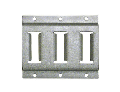 Buyers Products 10 ft Steel E-Track Section - Gunmetal Grey - 1903050