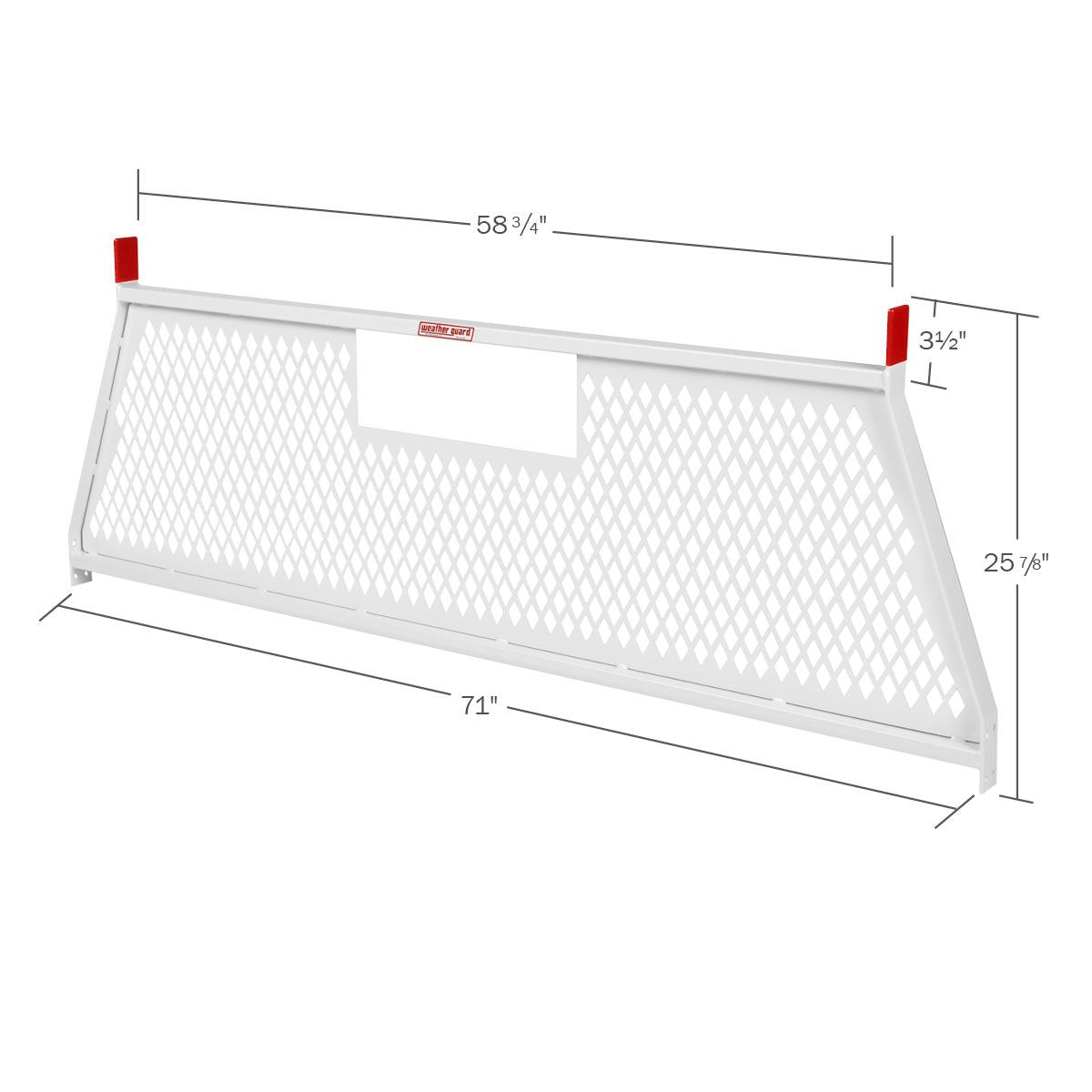 Weather Guard Protect-A-Rail® Steel Headache Rack for Full Size Trucks