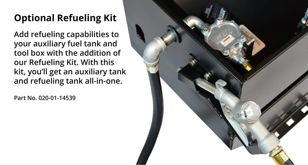 Transfer Flow 40-Gallon Steel Auxiliary Tank & Tool Box Combo - 0800116188