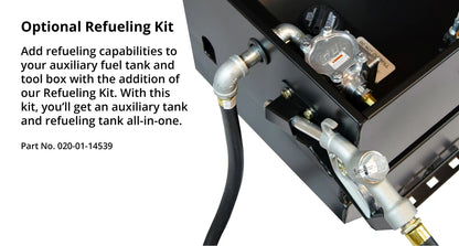 Transfer Flow 40-Gallon Steel Auxiliary Tank & Tool Box Combo - 0800116188
