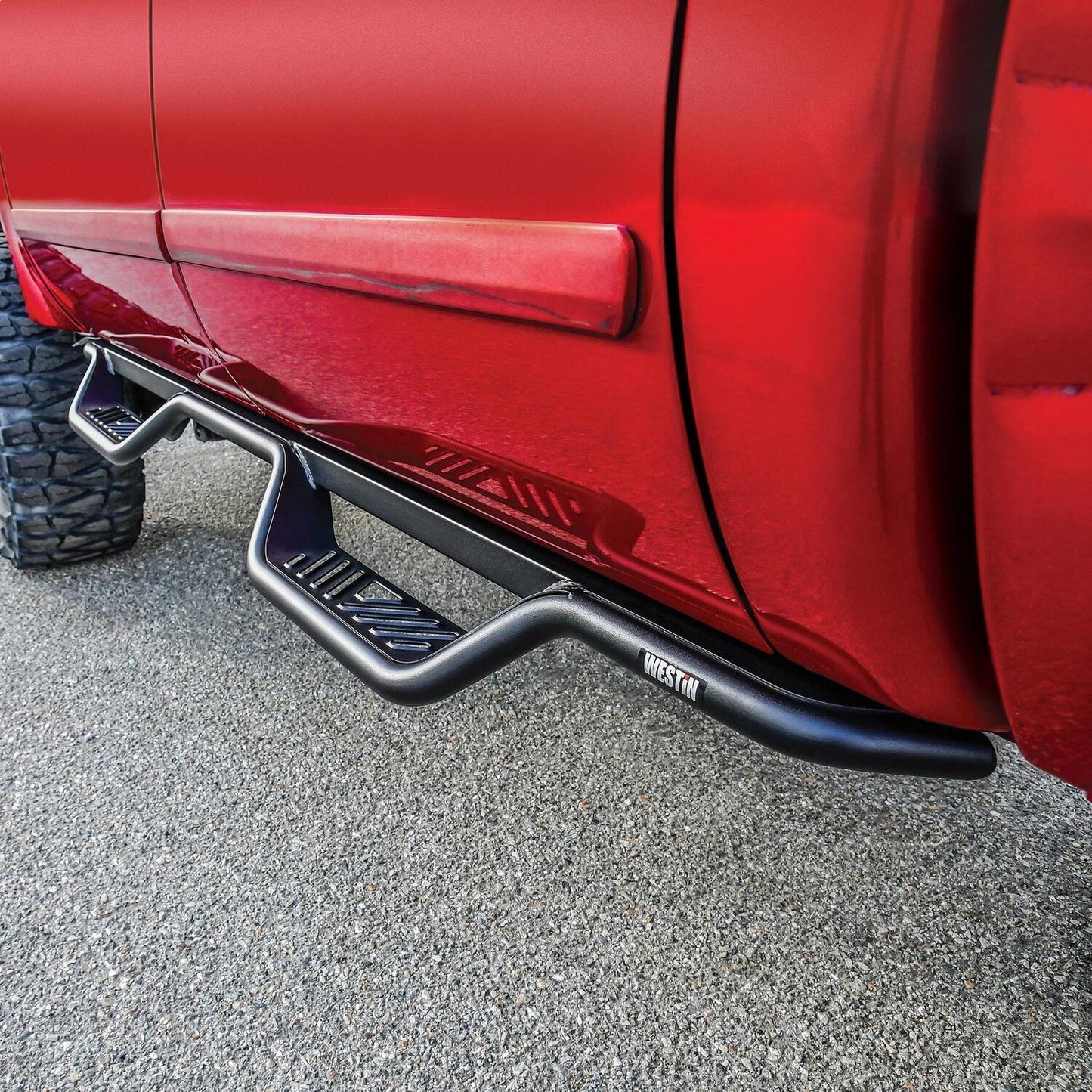 Westin Outlaw Drop Nerf Step Bars for Ford Super Duty trucks (1999-2016) - 20-11335