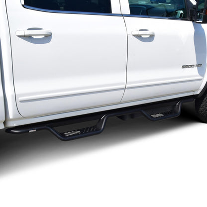 Westin Outlaw Drop Nerf Step Bars for Chevrolet Silverado / GMC Sierra trucks (2001-2019) - 20-11955
