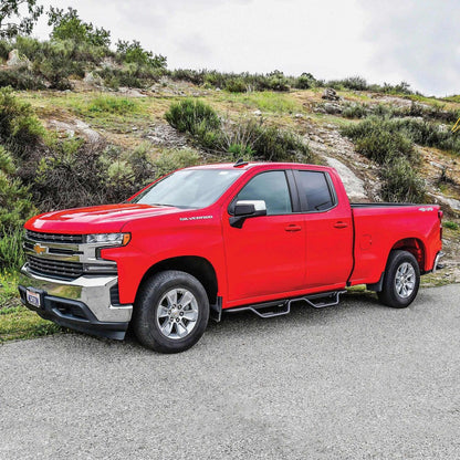 Westin Outlaw Drop Nerf Step Bars for Chevrolet Silverado / GMC Sierra trucks (2014-2019) - 20-13715
