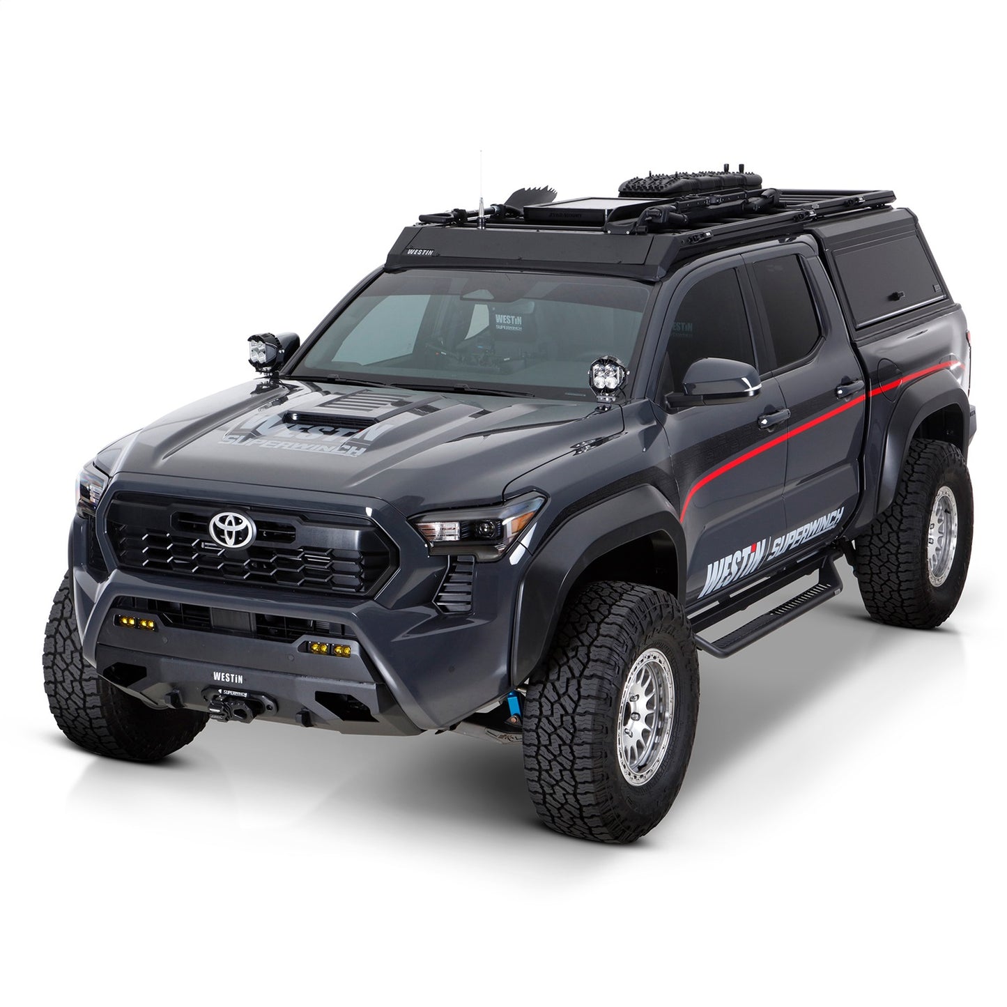 Westin Outlaw Drop Running Boards for Toyota Tacoma (2024-2026) - 20-42785