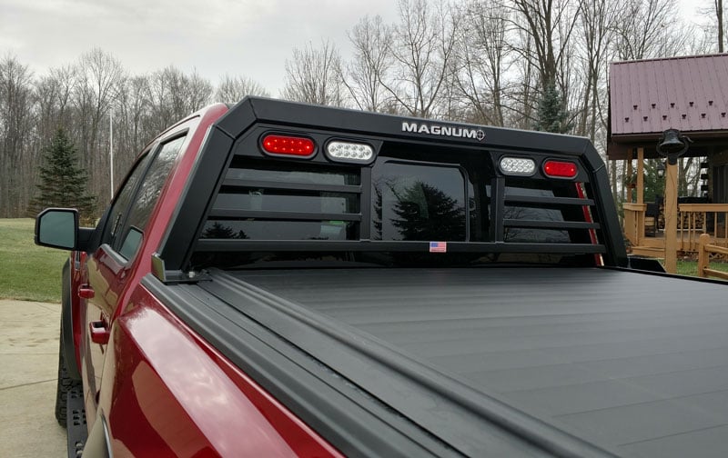 Magnum Low Pro Headache Rack for Chevy/GMC Silverado/Sierra 2500/3500 (2020-2023)