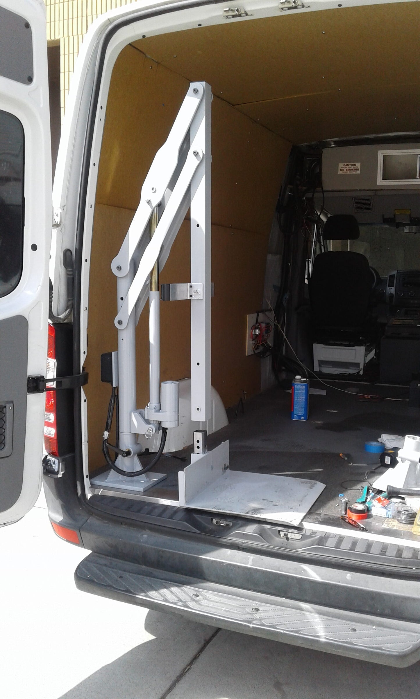 Cargo Van Liftgate for Sprinter, Ford Transit, ProMaster & NV Cargo Vans