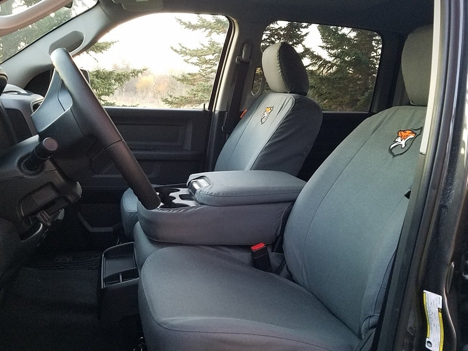 Front Bench Seat Covers for RAM Pickup Trucks (2016-2018)