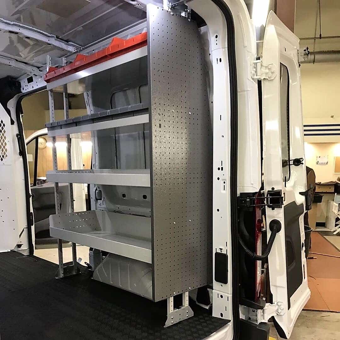 Rola-Case 12 Series HD Van Shelving Start Frame
