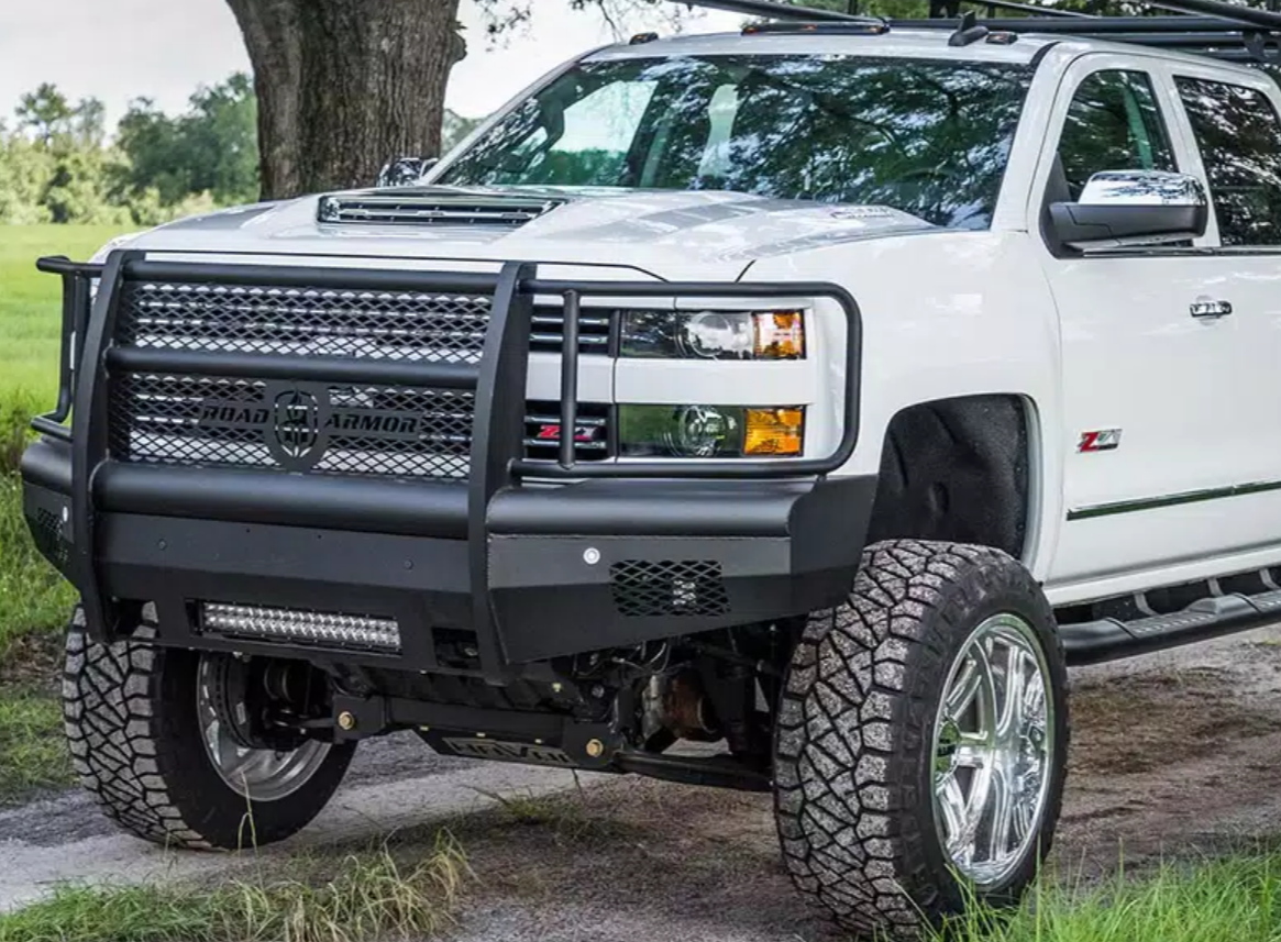 Road Armor Vaquero Front Non-Winch Bumper Full Guard 2015-2019 Chevrolet 2500 3500 - 315VF6B