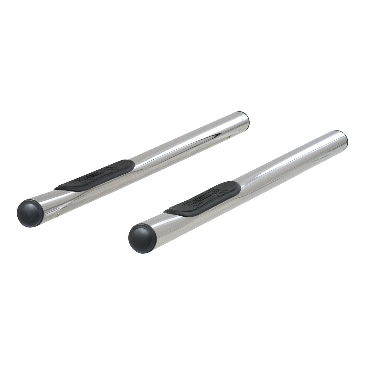 ARIES 3-in Round Polished Stainless Steel Nerf Bars for Toyota Tacoma Access Cab (1997-2004) - 202001-2