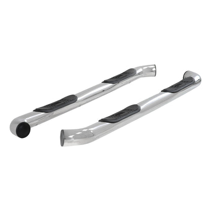 ARIES 3-in Round Polished Stainless Steel Nerf Bars for Toyota Tundra Access Cab (2007-2021) - 202012-2