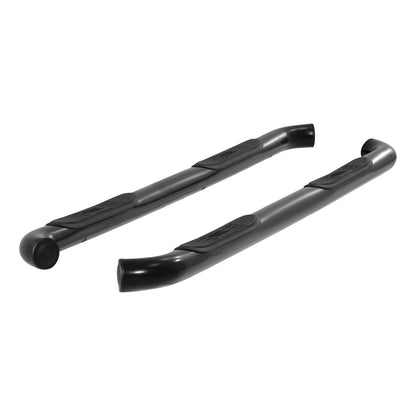 ARIES 3-in Round Black Steel Nerf Bars for Toyota Tundra Access Cab (2007-2021) - 202012